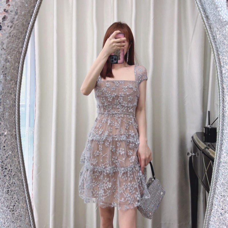 (Mới) Mã A0720 Giá 2020K: Váy Đầm Liền Thân Nữ Hatdan Sexy Gợi Cảm Sexy Lưới Mỏng Thêu Họa Tiết Hoa Thời Trang Nữ Chất Liệu G05 Sản Phẩm Mới, (Miễn Phí Vận Chuyển Toàn Quốc).
