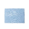 Light blue snake pattern