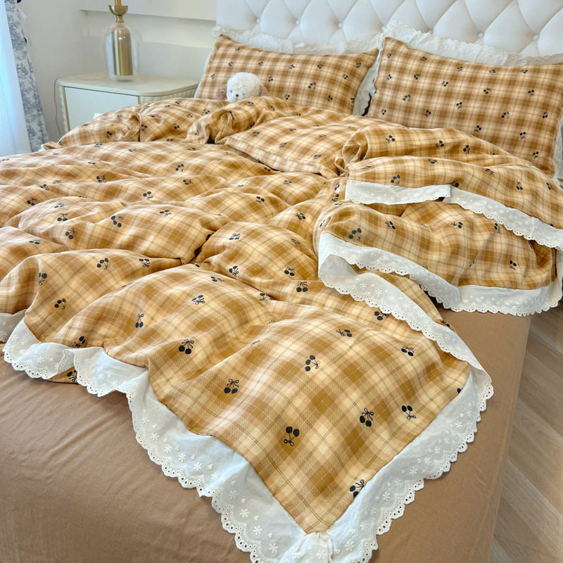 レースリトルレースヘボンチェリー【スーパーソフトウォッシュコットン/柔らかく肌に優しい・毛玉になりにくい】