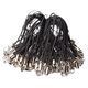 Doll rope DIY key rope mobile phone lanyard double ring buckle fish silk rope small black rope jewelry U disk rope toy small thin rope
