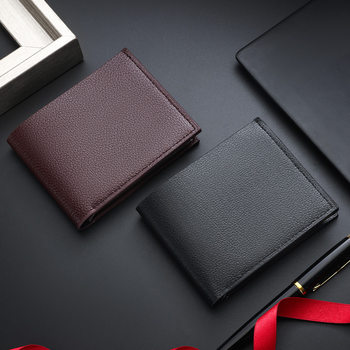 Cross-border Supply PU Leather Multi-function Short Men's Wallet Fashion Foreign Trade Hot Card Bag Men's Wallet