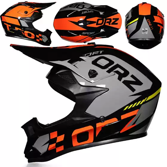 New Orz Off-road Riding Helmet O'Neill Men's and Women's Rally Helmet plus size Mountain Breathable Off-road Helmet