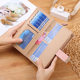 2024 New Women's Wallet Hollow Leaf Wallet Wallet Korean-style Two-fold Zipper Long Card Holder Clutch