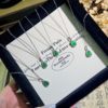 New Chinese Jade Gourd Necklace Women's Light Luxury Niche Pendant High-grade Clavicle Chain 2024 New Explosions Jewelry