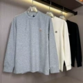 M round neck sweatshirt light gray