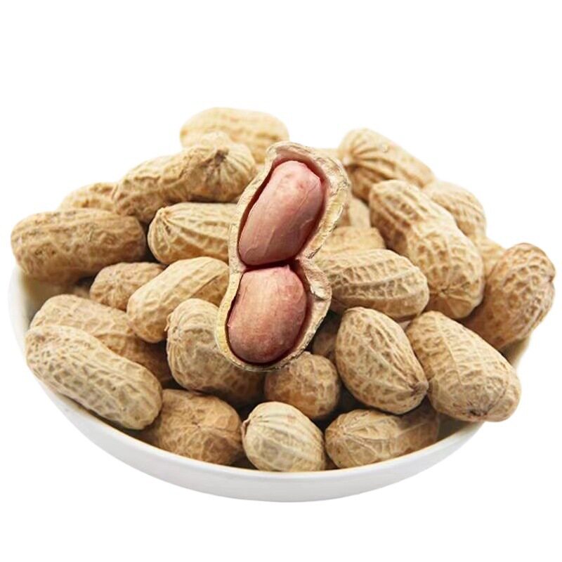 Freshly Selected 2.5kg Small Pearl Peanuts Stir-Fried Original Walnut Garlic Cooked Peanuts 0.5kg Shelled Small Bag Snacks
