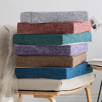 35D Hardened High-Density Sponge Sofa Cushion Solid Wood Mahogany Cushion Bay Window Cushion Tatami Chair Cushion Seat