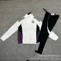 Manchester united windbreaker suit white