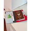Passbook Holder Multi-functional Color-matching Travel Card Bag Simple Portable Air Ticket Identity Overseas Storage Bag