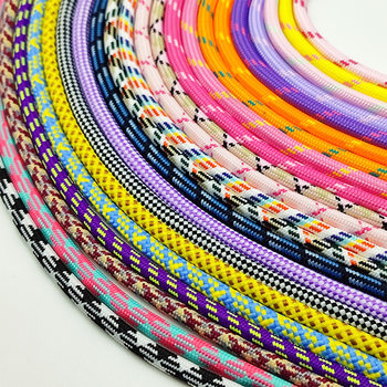 New manufacturers wholesale 6mm polyester core round rope mobile phone lanyard twill sweater rope a meter six