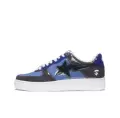 Blue gray patent leather