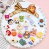 Special Offer mini glossy resin accessories large mixed cream glue diy hair rope phone case hair accessories clothing patch wholesale