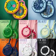 Royal Century Collaboration Luxury Versatile Ap Octagonal High-Value Design Niche Dopamine Pocket Watch