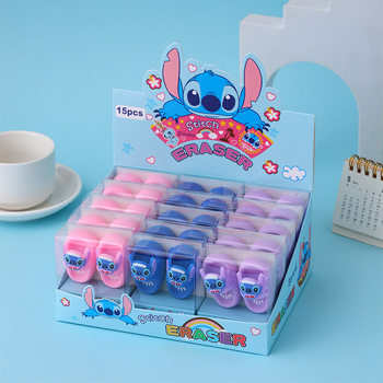 Creative Slipper Shape Cloth Eraser Mini Stitch Sanrio Kuromi Capibara Eraser
