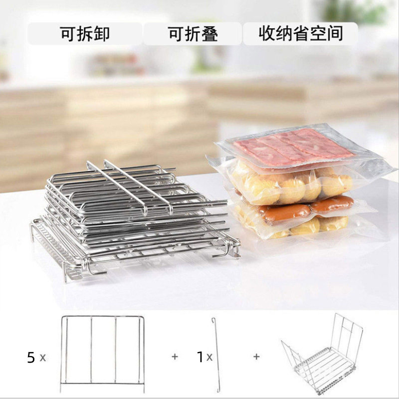 Low temperature slow cooking machine food separation rack sous vide rack water tank container stainless steel food separation rack