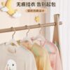Children's Clothes Hanger Bold Non-Slip Non-Slip Clothes Drying Rack Baby Special Small Clothes Hanger Plastic Clothes Support Household Drying Rack