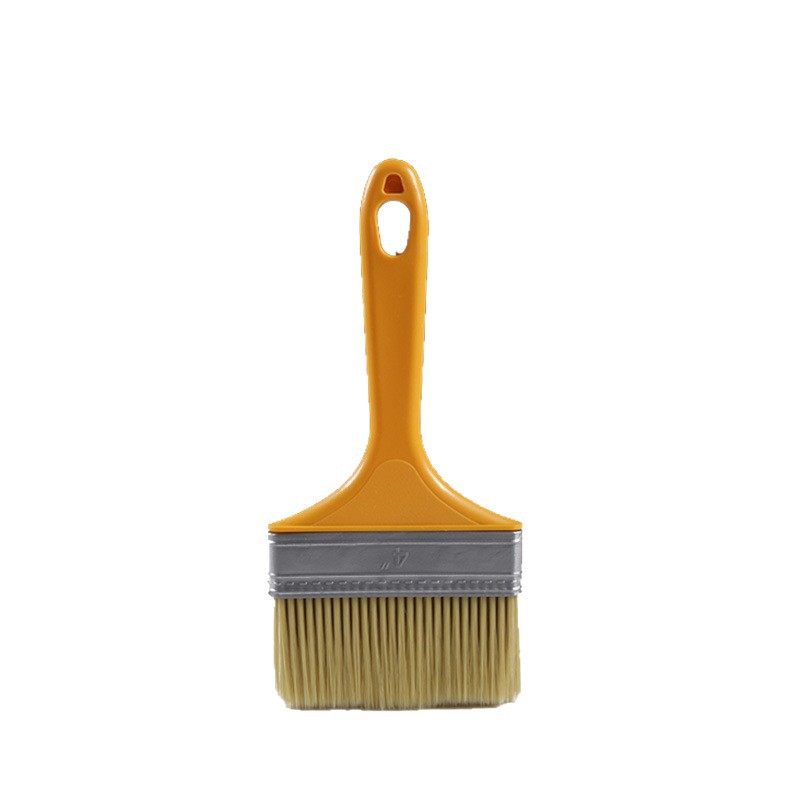 Three-Row Plastic Handle Bristle Brush for Cleaning, Dust Removal, Painting, Baking, Non-Shedding Paint Brush, Barbecue Brush