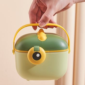 Baby Milk Powder Box Portable Satchel Outing Large-Capacity Milk Powder Sealed Storage Box Snack Food Supplement Box Rice Noodle Box
