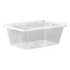 Packaging Box, Whole Box of Disposable Lunch Boxes, Food-Grade Takeout Boxes, Fast Food Boxes, Commercial Plastic Rectangular Boxes