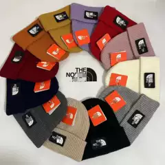 Winter Cross-border European and American Simple All-match Knitted Hat Letter Embroidered Warm Wool Hat Outdoor Cold-proof Hood for Men