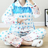 11 autumn and winter pajamas pregnant women coral fleece postpartum nursing monthly clothes fleece-lined thickened flannel pregnancy nursing clothes