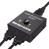 HDMI-коммутатор с двусторонним переключением 2 в 1 разветвитель версии 2.0 для телевизоров с дисплеем высокой четкости 4K с двусторонним переключением