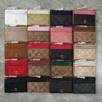 Women's Card Bag Printing Coin Purse Key Bag Popular Printing Bag Bank Credit Card Certificate Multi-Card Card Bag