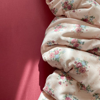 New Cotton Class A Maternal and Infant Grade Antibacterial Aerobic Cotton Double-layer Yarn Skin-friendly Cotton Fresh Print Three-piece Set