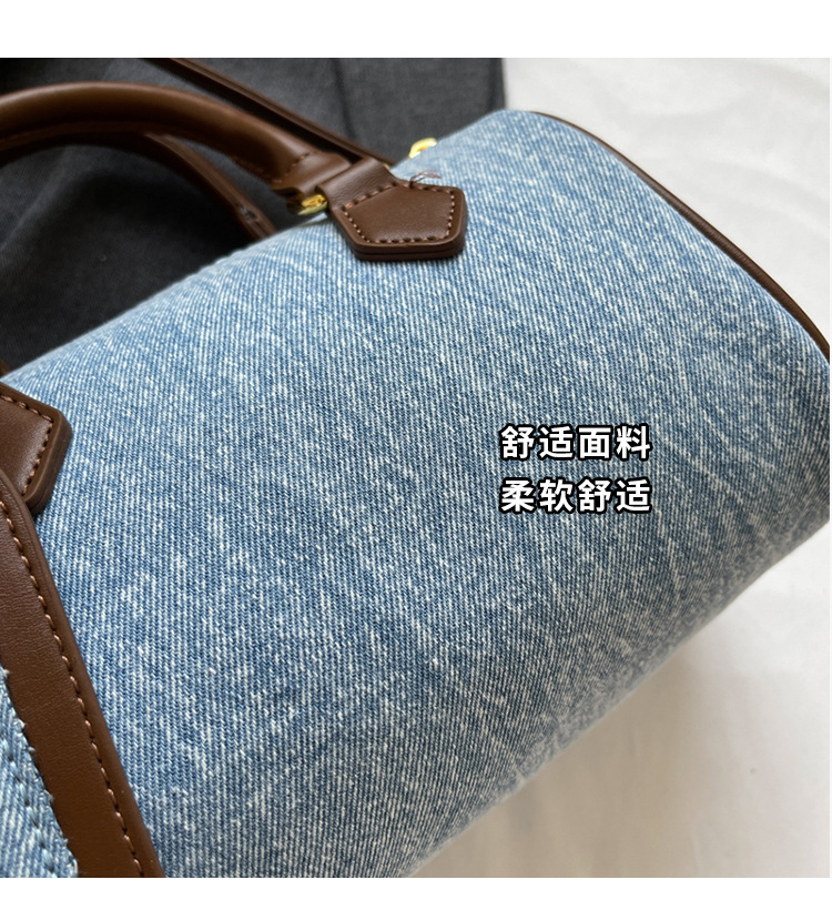 Denim Pillow Bag Women's Retro New Fashion Handbag Casual Easiest for Match Commuting Shoulder Crossbody Bag 10 O1CN01SXMf2j1twTtsiUwFi !!2218238345966 0 cib