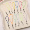 Colorful Lobster Clasp Mobile Phone Lanyard DIY Jewelry Accessories Doll Pendant Rope Handmade Keychain Mobile Phone Rope Material