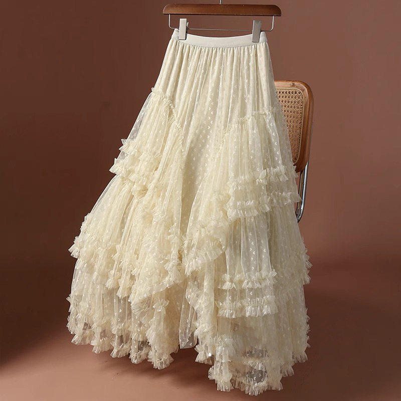 Mesh High-Waisted Skirt — Image 13