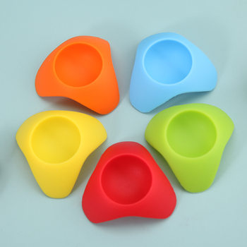 Wholesale Silicone Egg Tray Household Creative Egg Rack Refrigerator Storage Egg Tray Kitchen Organization Tools