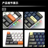 Ready Supply Jingdi 61Pro Mechanical Keyboard Rgb Bluetooth Three-Mode Customized Hot-Swappable Green Black Black Tea Axis