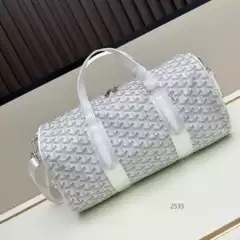 G's Classic Dog Tooth Business Trip Travel Bag Men's Satchel Large-Capacity Short-Distance Travel Bag Shoulder Luggage Bag