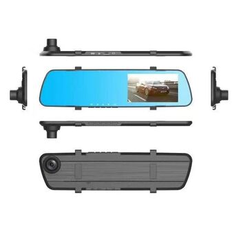 Car Rearview Mirror Driving Recorder Ultra-Thin 4.19inch Driving Recorder Hd Front and Rear Dual Recording Reversing Images