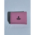 Pink patent leather wallet