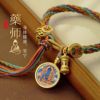 New Style Hand Rope, Thangka Xizang Style Hand Rope, Hand-Woven Twelve Zodiac Signs, Five-Way God of Wealth, Good Luck in the Year of Birth