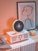 Cross-Border Popular Cd Player Cd Projector with Bluetooth Speaker Nostalgic Retro Radio Projection Cd Player