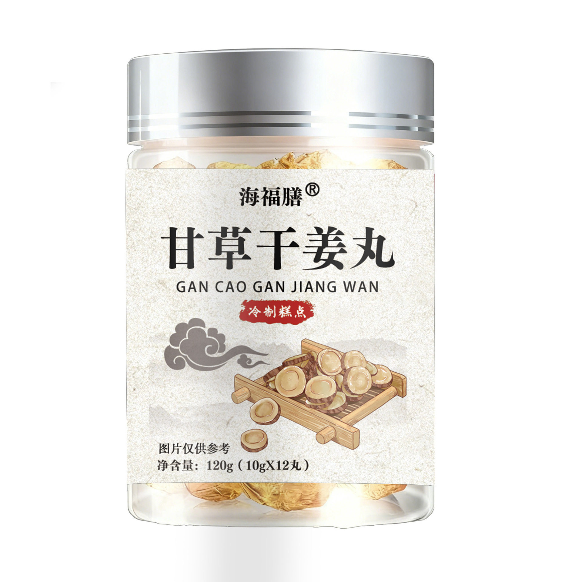 Licorice and Dried Ginger Pills, Tangerine Peel Pills, Soup Pills, Brown Sugar Ginger Pills, Large Honey Pills, Medicine-Food Pills, Jujube