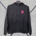 Chelsea embroidered single-sided hooded windbreaker