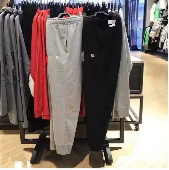 Spring and Autumn Men's and Women's Sports Pants Casual New Sports Pants Breathable Leggings Knitted Trousers Loose Cuffed Embroidery