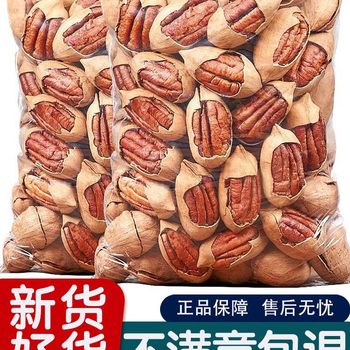 Pecan Nuts 2025 New Arrival 500g Cream Longevity Fruit Dried Fruit Nuts New Year Snacks Wholesale Flagship Store