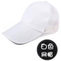White mesh cap