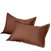 Solid Color Envelope Pillowcase Single Student Dormitory Sanding Comfortable Breathable Cross-border Pillowcase Pillowcase Hotel