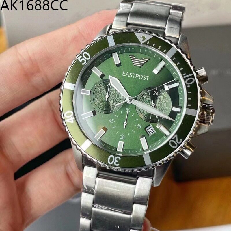Pilot Men's Watch Armani Steel Strap Watch Men's Waterproof Ar11244 Ar11500 Ar1155