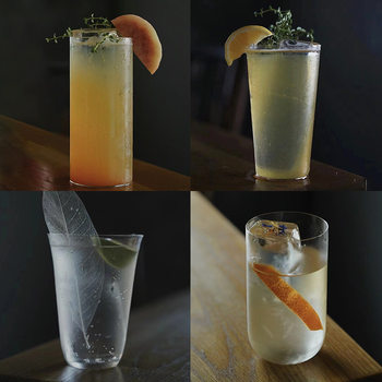 Ultra-thin Slanted Collin Cup HighBall Cup Hi Stick Cup Whiskey Cup Cocktail Cup Golden Tonic Cup Sea Wave Cup