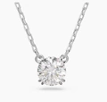 White gold 8 prong necklace