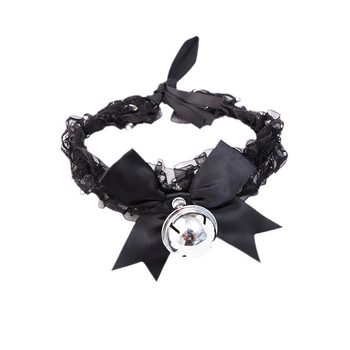 Lace Neck Collar Small Bell Neck Collar Dark Women's Clothing Accessories Lace Bell Collar Christmas Queen Collar