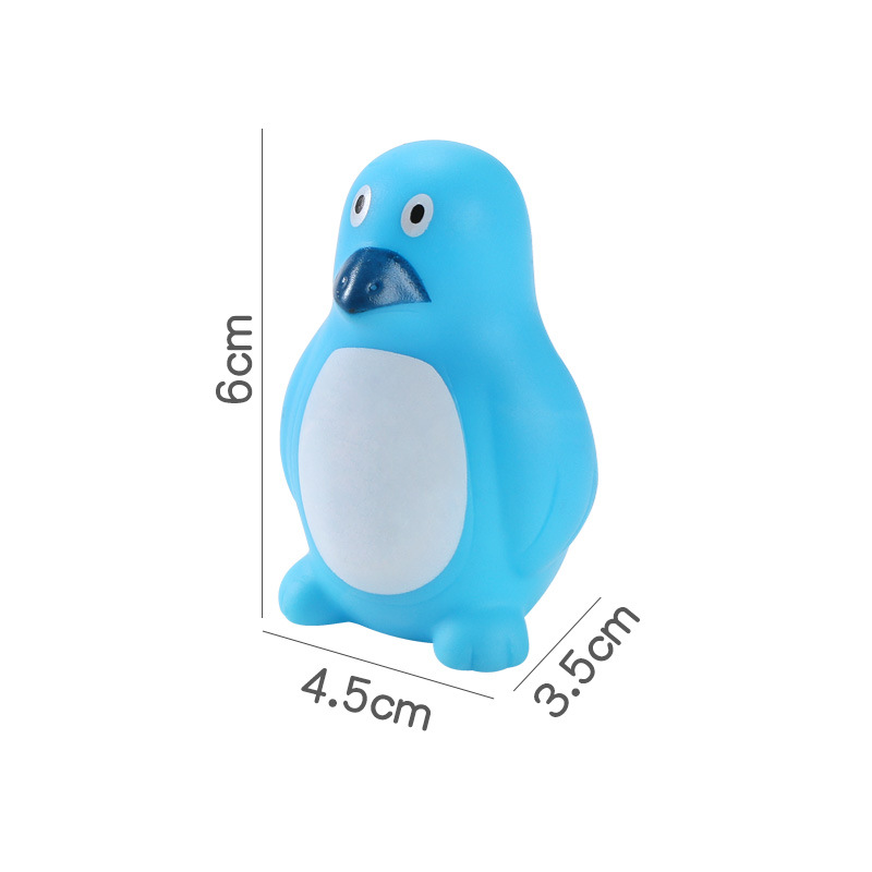 搪胶捏捏乐可爱动物小鸭子儿童洗澡戏水宝宝浴室沐浴益智玩具批发