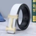 Lychee pattern white-gold buckle